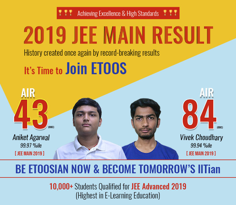 JEE 2019 ETOOSINDIA Result